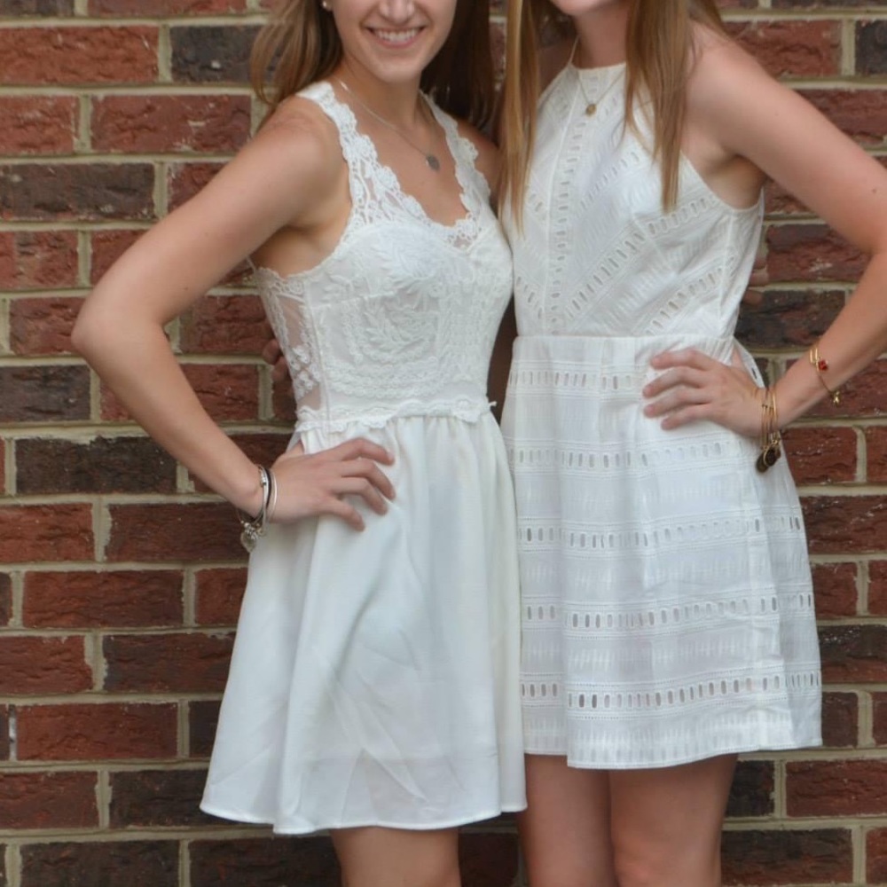 White dress